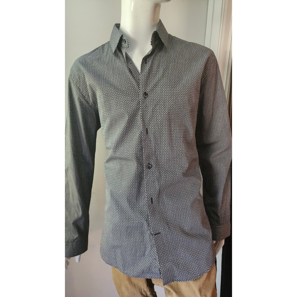 Express men's fitted A8 dress shirt‎ size Xl